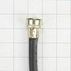 4' Black Washer Inlet Hoses 1050 PSI - 2 Pack Laundry Accessory (8212546RP) image 2