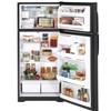 28-inch, 18.1 cu. ft. Top Freezer Refrigerator with Ice and Water (GTH18ECBBB) image 2