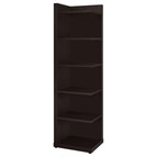 Coaster Furniture Alder 800270 71-inch 6-shelf Corner Bookcase - Cappuccino
