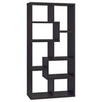 Coaster Furniture Theo 800264 71-inch 7-shelf Bookshelf - Cappuccino