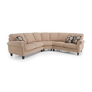 Decor-Rest Furniture 2C2 (Sectionals - Stationary)