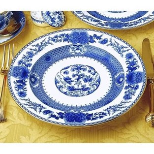 Mottahedeh Imperial Blue Dinner Plate (CW2401) (Plates - Dinner)