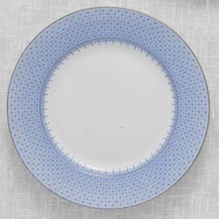 Mottahedeh Cornflower Lace Dinner Plate (Plates - Dinner)