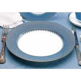 Mottahedeh Blue Lace Dinner Plate (Plates - Dinner)