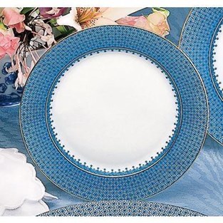 Mottahedeh Blue Lace Bread and Butter Plate (Plates - Bread and Butter)