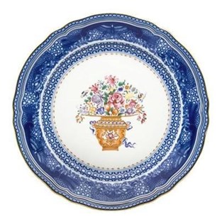 Mottahedeh Mandarin Bouquet Dinner Plate (W2100) (Plates - Dinner)