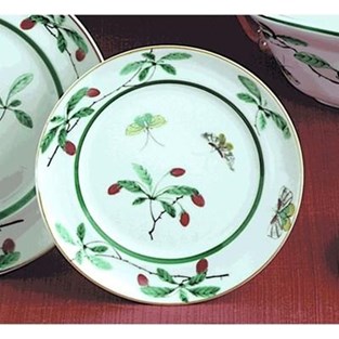 Mottahedeh Famille Verte Bread & Butter Plate (Y1673) (Plates - Bread and Butter)