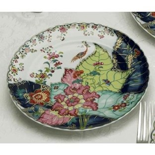 Mottahedeh Tobacco Leaf Dinner Plate (Plates - Dinner)