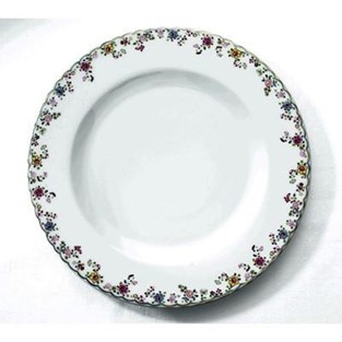 Mottahedeh Tobacco Leaf Service Plate (Charger / Service - Charger Plates)