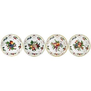 Mottahedeh Duke of Gloucester Set of 4 Assorted Dessert Plates (Plates - Dessert)
