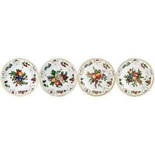 Mottahedeh Duke of Gloucester Set of 4 Assorted Bread and Butter Plates (Plates - Bread and Butter)