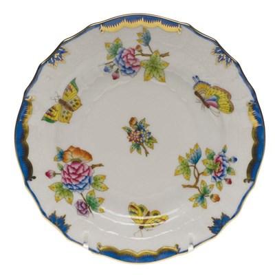 Herend Queen Victoria Bread & Butter Plate - Blue (Plates - Bread and Butter)