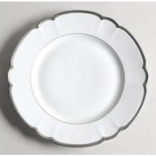 Robert Haviland & C. Parlon Colette Platinum Dessert Plate (Plates - Dessert)