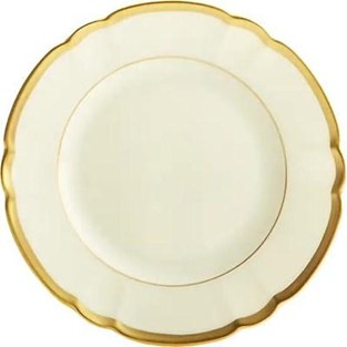 Robert Haviland & C. Parlon Colette Gold Bread & Butter Plate (Plates - Bread and Butter)