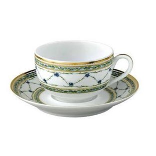Raynaud Limoges Allee Royale Tea Cup & Saucer (Cups & Saucers - Cups and Saucers)
