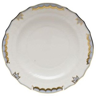 Herend Princess Victoria Bread & Butter Plate - Light Blue (Plates - Bread and Butter)