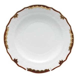 Herend Princess Victoria Bread & Butter Plate - Brown (Plates - Bread and Butter)