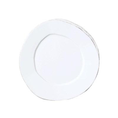 Vietri Lastra White Salad Plate (Plates - Salad)