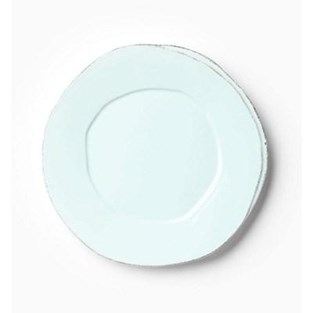 Vietri Lastra Aqua European Dinner Plate (Plates - Dinner)