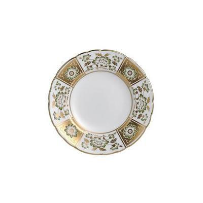 Royal Crown Derby Derby Panel Green Bread & Butter (Plates - Bread and Butter)