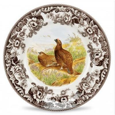Spode Woodland Red Grouse Salad Plate (1813337) (Plates - Salad)