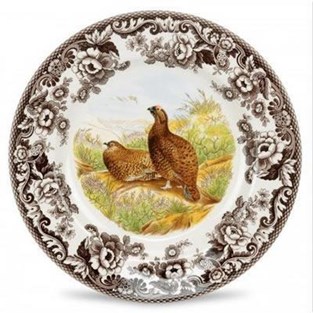 Spode Woodland Red Grouse Salad Plate (1813337) (Plates - Salad)
