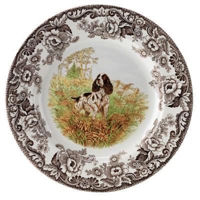 Spode Woodland Spaniel Salad Plate (1369582) (Plates - Salad)