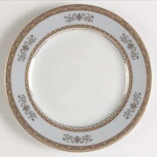 Phillippe Deshoulières Orsay Powder Blue Dinner Plate (Plates - Dinner)