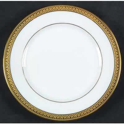 Robert Haviland & C. Parlon Malmaison Gold Bread & Butter Plate (Plates - Bread and Butter)