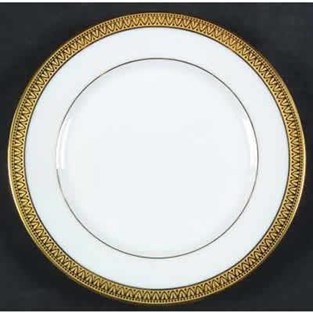 Robert Haviland & C. Parlon Malmaison Gold Bread & Butter Plate (Plates - Bread and Butter)