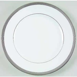 Robert Haviland & C. Parlon Haviland Malmaison Platinum Dessert Plate (Plates - Dessert)
