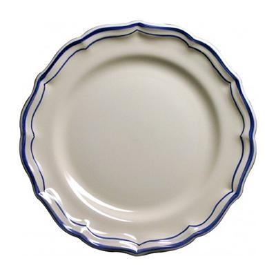 Gien Filets Bleu Dessert Plate - Two Available (Plates - Dessert)