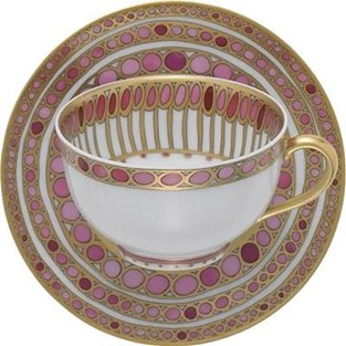 Robert Haviland & C. Parlon Syracuse Rose Tea Cup & Saucer (Cups & Saucers - Cups and Saucers)