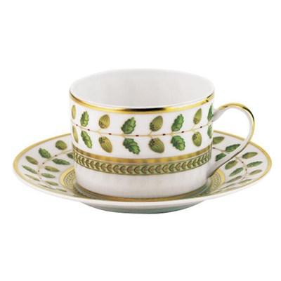 Bernardaud Constance Tea Cup and Saucer (Cups & Saucers - Cups and Saucers)