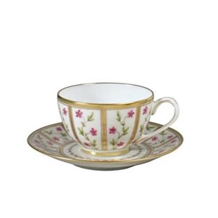 Bernardaud Roseraie L002175/L002143 (Cups & Saucers - Cups and Saucers)