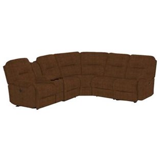 Best Home Furnishings Bodie M760R-SECT Sectional (Sectionals - Reclining)