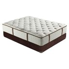 Stearns & Foster Villa II Luxury Firm Euro Top Flat Set (Queen)