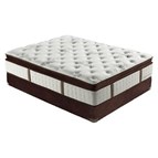 Stearns & Foster Villa II Luxury Plush Euro Pillow Top Flat Set (King)