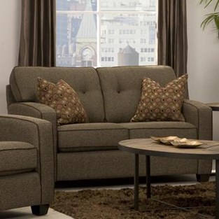 Decor-Rest Furniture 2298 Loveseat (Loveseats - Stationary)