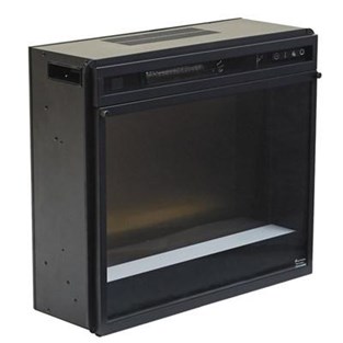 Signature Design by Ashley Entertainment Accessories W100-02 Fireplace Insert Glass/Stone (Fireplaces - Electric)