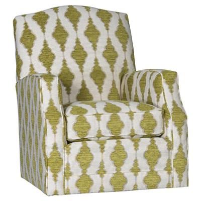 Mayo Furniture 3100F43 Swivel Glider - Barristan Wasabi