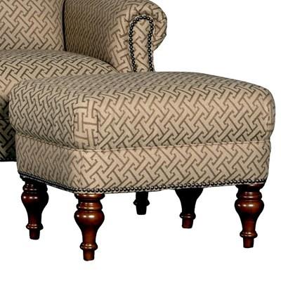Mayo Furniture 8960F50 Ottoman - Shaped Java