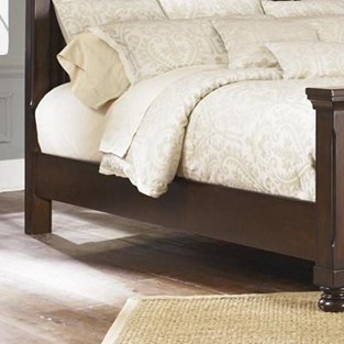 Millennium Porter B697-94 California King Panel Rails (Bed Components - Rails/Slats)