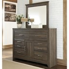 Signature Design by Ashley Juararo B251B1 Dresser and Mirror