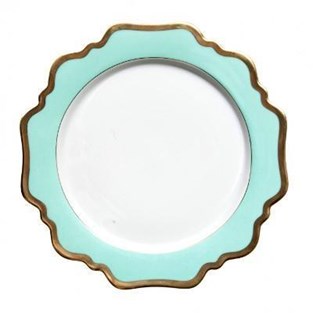 Anna Weatherley Anna's Palette Aqua Green Dinner Plate (Plates - Dinner)