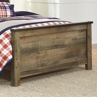 Signature Design by Ashley Trinell B446-84 Full Panel Footboard (Kids Bed Components - Footboard)