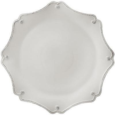 Juliska Berry & Thread Scallop Charger Plate (Charger / Service - Charger Plates)