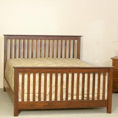 Mako Wood Furniture Polo Double Bed 800 (Beds - Full)