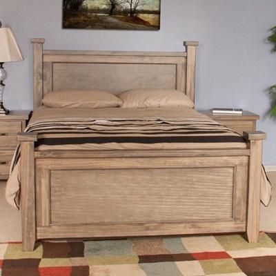 Mako Wood Furniture Natalie HB/FB/Storage King Bed 4600-ST-K (Beds - King)