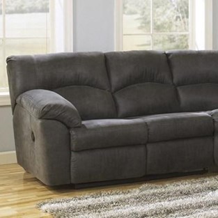 Signature Design by Ashley Tambo 2780148 LAF Reclining Loveseat (Sectional Components - Reclining)